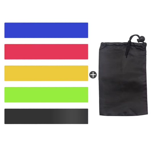 Cross-Border Dedicated Yoga Latex Tension Ring Elastic Band Thin Legs Hip Lift Resistance Band Bodybuilding Tension Band Flat