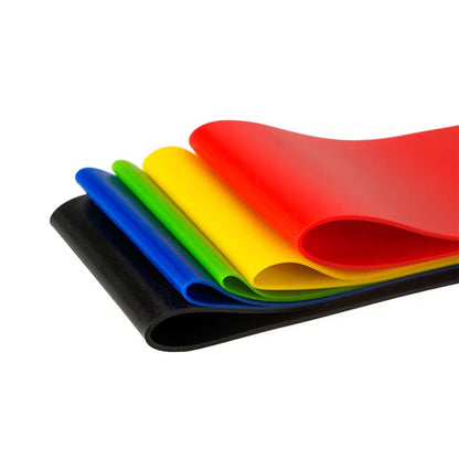 Cross-Border Dedicated Yoga Latex Tension Ring Elastic Band Thin Legs Hip Lift Resistance Band Bodybuilding Tension Band Flat